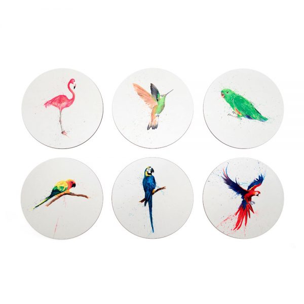 Place Mats & Coasters Pheasant Feather Art by Clare Brownlow